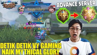 DETIK² PERJALAN VY GAMING SOLO TO MYTHICAL GLORY ADVANCE SERVER! MOBILE LEGENDS