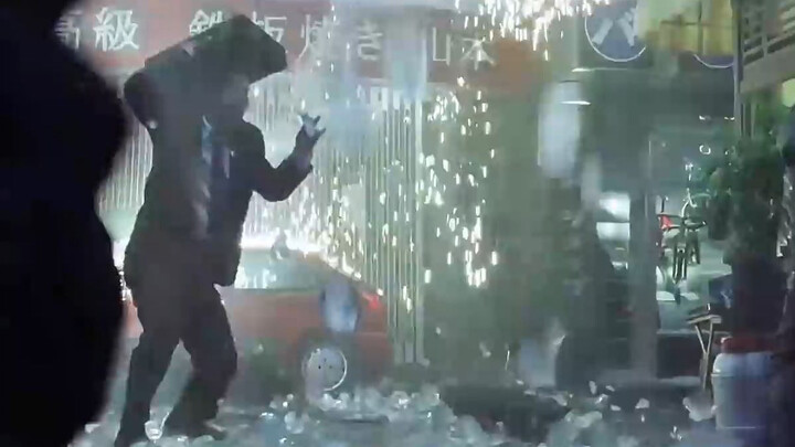 On the streets of Tokyo, Japan, eerie football-sized hailstones suddenly began to fall.