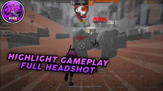 Highlight Gameplay Free Fire Full Headshotin Musuh🔥 - Blaze Gameplay