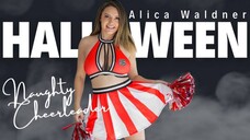 Halloween Cheerleader Try-On Haul | Alicia Waldner (4k)