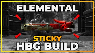 ELEMENTAL STICKY HEAVYBOWGUN BUILD | MONSTER HUNTER RISE - HUNT FASTER