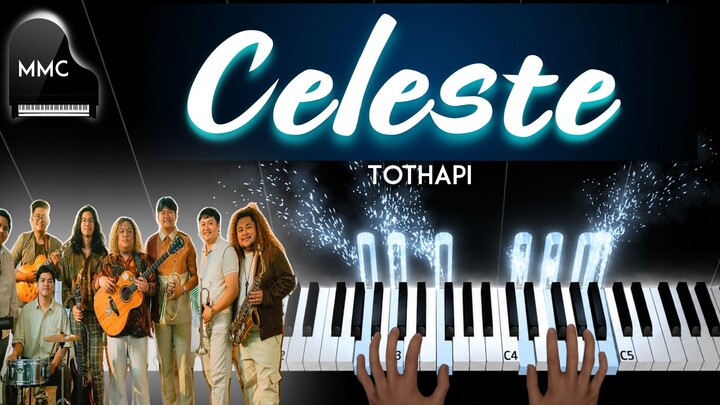 Celeste by Tothapi piano cover/tutorial + sheet music + lyrics