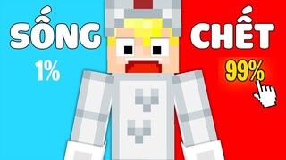 TÔ GÀ THỬ THÁCH 24H ĐƯA RA LỰA CHỌN SIÊU KHÓ TRONG MINECRAFT*100% BẠN SẼ KHÔNG CHỌN ĐƯỢC
