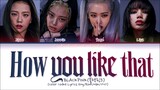BLACKPINK - 'HOW YOU LIKE THAT' LYRICS COLOR CODED VIDEO
