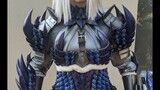 Monster Hunter Azure Rathalos Armor cosplay