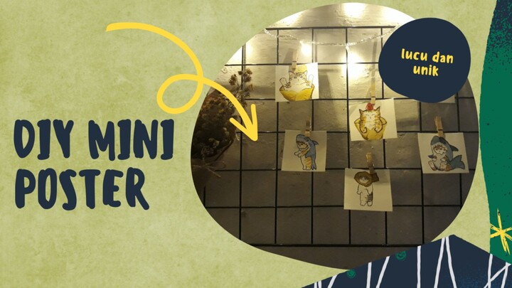 LUKIS POSTER TEMA KUCING😻