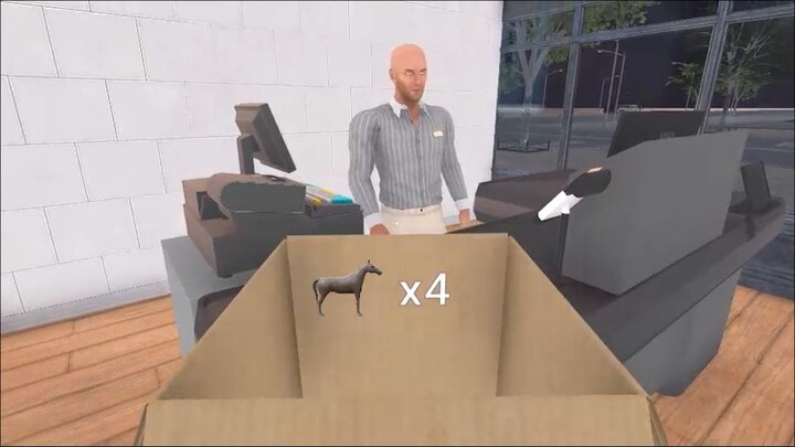 Does anyone recognize the man at the cash register?