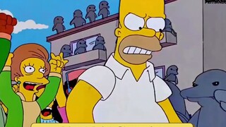 The Simpsons: Springfield is attacked by a wave of hogs, and humans gather together to resist.