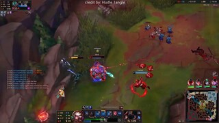 Hecarim tính ủi yummi nhưng bị leesin sút cho quay đầu cực hài #game