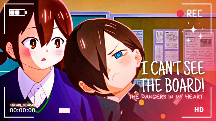 WHEN YOU CAN'T SEE THE BLACKBOARD XD『SHORTS』🍁 | THE DANGERS IN MY HEART