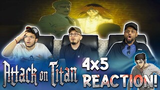 Attack on Titan | 4x5 | "Declaration of War" | REACTION + REVIEW!