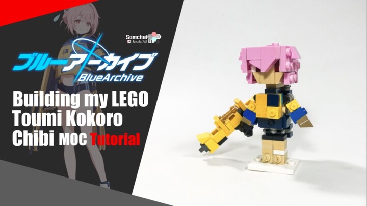 LEGO Blue Archive Toumi Kokoro Chibi MOC Tutorial | Somchai Ud