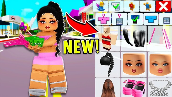 How to turn into a RICH BADDIE in Roblox Brookhaven NEW UPDATE!