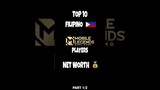 Top 10 Filipino MLBB Player's Net Worth #mobilelegends #blacklistinternational #echo #philippines