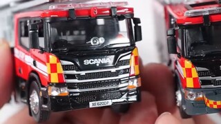 588 yuan, unboxing the Singapore ladder fire truck model, did I lose money?