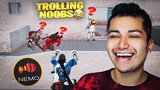 10 Minutes of Nemo Gaming TROLLING NOOBS | PUBG MOBILE
