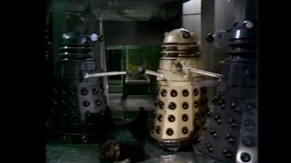 Dalek action in: 'Day Of The Daleks' (1972)