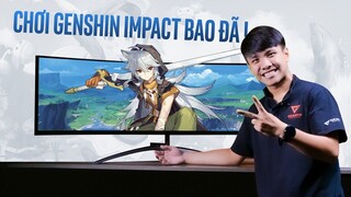 Chơi Genshin Impact thì phải chơi trên màn hình này!!! AOC AGON AG493UCX