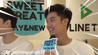 It's you .. Moment TayNew .. 💙💕 TAY TAWAN .. NEWWIEE ..  💙💕