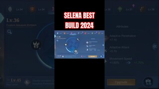 Selena Best Build 2024 (Part 2) #shorts #mlbb