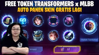 TOKEN DRAW GRATIS DI EVENT TRANSFORMERS - SAAT NYA PANEN SKIN GRATIS LAGI GUYS! MOBILE LEGENDS
