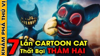 🔥 7 Lần Thất Bại Thảm Hại Của CARTOON CAT Trong Thế Giới SCP Và Crepypasta | Khám Phá Thú Vị