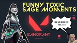 Valorant: Funny Toxic Sage Moments (Filipino)