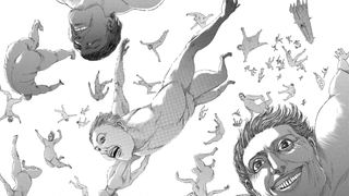 漫画大跨页所带来的震撼（七）——『进击的巨人』