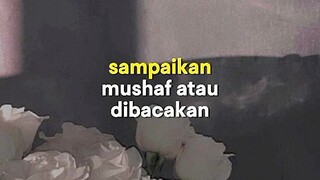 Assalamualaikum warahmatullahi wabarakatuh, Subhanallahi wabihamdihi Subhanallahil adzim