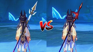 Cyno R5 White Tassel vs R1 Blackcliff Pole (Raw Damage)