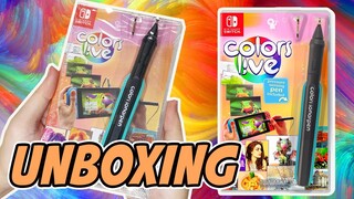 Colors Live (Nintendo Switch)Unboxing