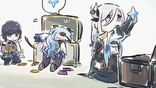 (To draw a master) Shen He: Found another raw stone Gan Yu: Where are the stones I saved? Ye Lan: Mo