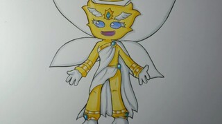 Vẽ Huggy Thiên Thần Jullie phép Hồi Sinh DRAWING Huggy Angel