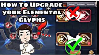 Yellow to Red Elemental Glyphs ¦¦ Tips Pano mag upgrade