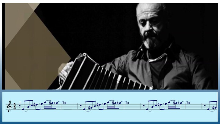 Adios Nonino - Astor Piazzolla - Violin Sheet - Partitura para Violín