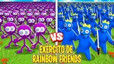 Batalha de Exército de Rainbow Friends no Roblox | Backrooms morphs