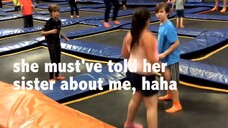 Skyzone Indoor Trampoline fun with my friend Dodgeball too