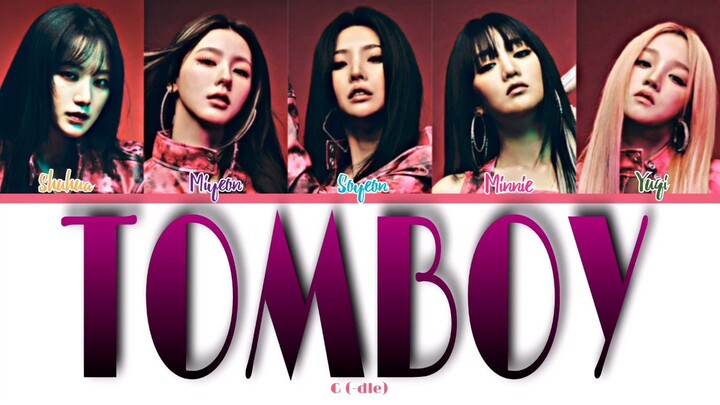 (G) I-DLE "TOMBOY" Color Coded Lyrics