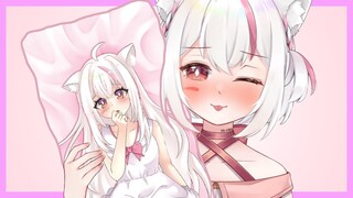 🐇  Special 300K! Unboxing Dakimakura Sena! 😳💖【Vtuber Indonesia】