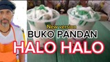 BUKO PANDAN HALO HALO . Ito ang panlaban sa init.#pinoyfood #food #cooking #dessert #snack