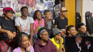 Africans show their friends (Newbies) BTS - Save me + I’m fine live performance (HD)