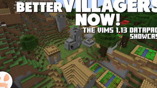 ชาวบ้านและหมู่บ้านที่ดีกว่า! The Vim 1131 Datapack Showcase
