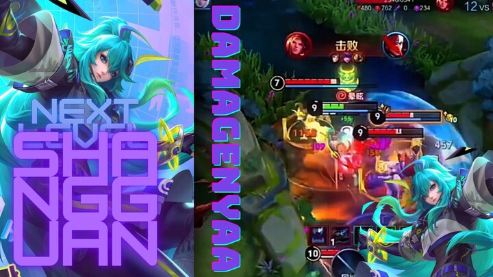 Enaknya di chammak chammak ama Shangguan😋 | Honor of kings China | Shangguan  Gameplay |
