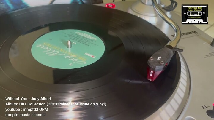 #JoeyAlbert #WithoutYou Vinyl - reissue-2013