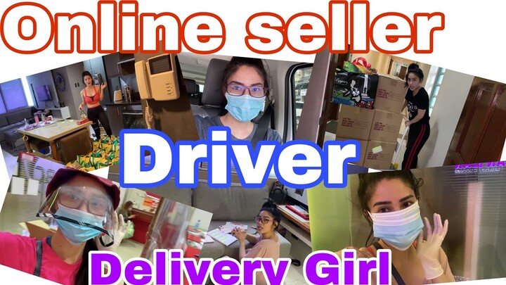 Online seller at delivery girl na ako❤️