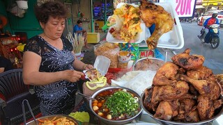 Choáng với hộp Xôi đùi gà 80k siêu to khổng lồ nhưng cực ngon bán xuyên đêm ở Sài Gòn