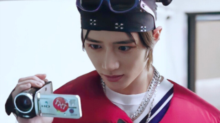 “I don’t like showing my forehead because it makes me look intimidating.”