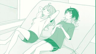 [Manga Oranye/Daging yang Dimasak] Kehidupan Musim Panas Pasangan Malas "Koharu dan Minato" 12 Renca