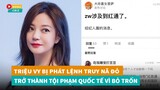 Triệu Vy bị phát lệnh truy nã đỏ trở thành tội phạm quốc tế vì chạy trốn|Hóng Cbiz