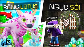 MINECRAFT SIÊU RỒNG - Tập 4 | H3 Phát Hiện NGỤC SÓI Bí Ẩn Cùng NoobTeam và ẤP TRỨNG RỒNG LOTUS!!